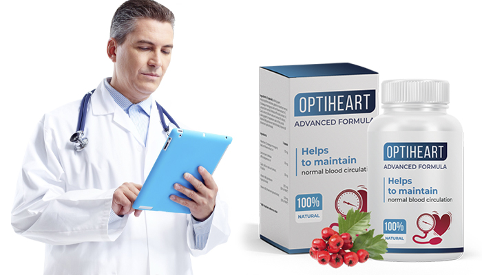 Fórmula e ingredientes del suplemento OptiHeart